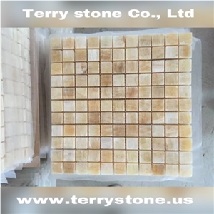 Marble Mosaic Series, Yellow Marble Mosaic Series, Marble Luxery Decoration