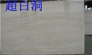 Nice Polished Super White Natural Travertine Marble Stone Big Slabs & tiles for Wall Covering and Flooring ,Travertine Pattern 