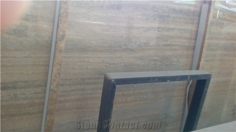 Polished Silver Grey Natural Travertine Stone Big Slabs & Tiles , Floor Covering Patterns ,Cut-To-Size ,Walling ,Tiling ,Skirting, Flooring Covering Pattern