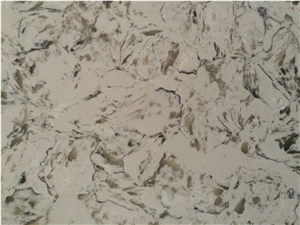 Serra Montclair White Quartz Tiles & Slabs for Kitchen Countertop,Bath Vanity Tops from China