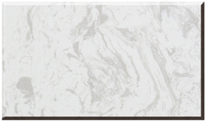 Supreme Quality Venus White Polished Artificial Marble Stone Slabs & tiles ,Cut-to-size,Engineered Stone , China Man-Made Stone for Table tops , Vanity and Bar Tops 