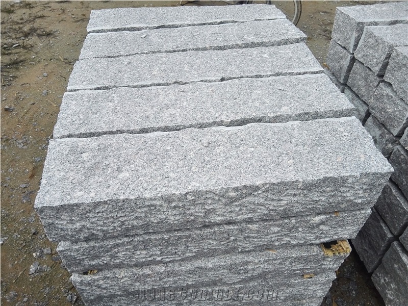 G375 Granite Curbs Kerbstone, Grey Granite Road Stone