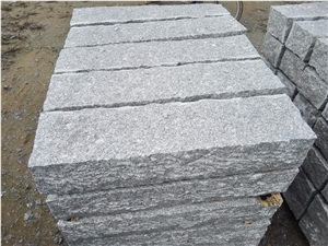 G375 Granite Curbs Kerbstone, Grey Granite Road Stone