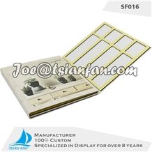 Cardboard Eva Marble Stone Display Sample Book