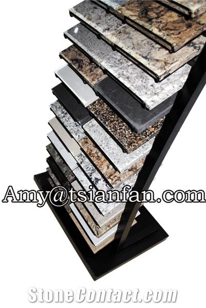 Hot Sales Marble Ston Display Rack With Catalog Holder