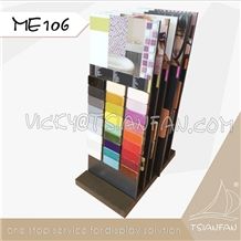 ME106--Black Color Mosaic Tile Display Stand with Mosaic Tile Board