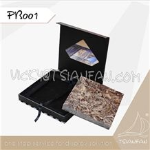 Pb001paper Artificial Quartz Stone Samples Display Box