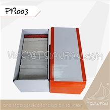 Pb003marble Stone Sample Corrugated Box/Quartz Stone Sample Box