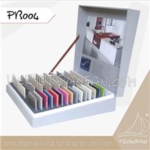 Pb04cardboard Display Cases/Marble Stone Samples Display Cases