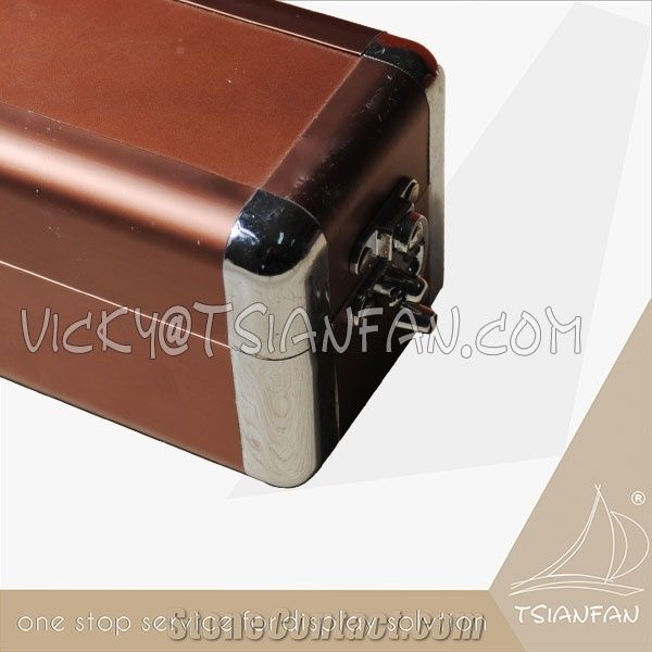 Px002new Design Aluminium Stone Sample Display Box ,Quartz Stone Sample