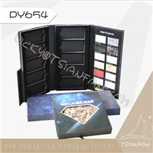 Py654customized Marble Stone Display Sample Brochure