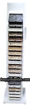 Quartz Stone Customized Iron Show Tower