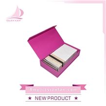 Red Color Carboard Sample Box Stone Show Box
