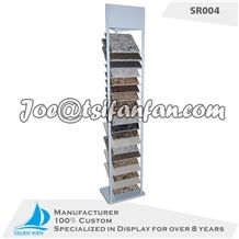 Simple Metal Display Rack for Quartz Tiles