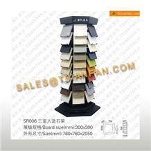 Sr006 Stone Ceramic Marble Quartz Display Stand Rack