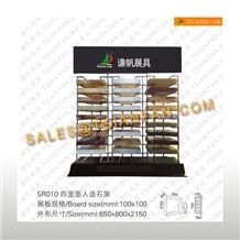 Sr010 Stone Ceramic Marble Quartz Display Stand Rack