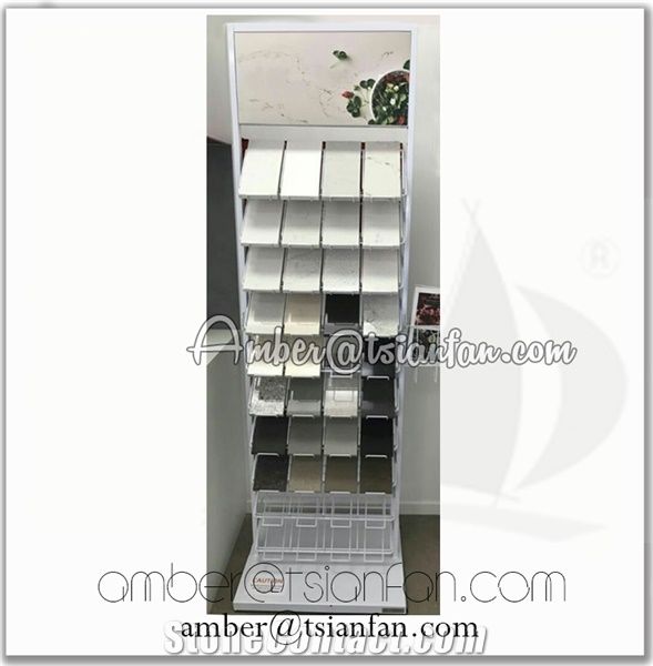 Artificial Sintered Stone Display Stand Samples Tower
