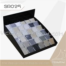 Sr025 -Acrylic Sample Stone Tabletop Stand