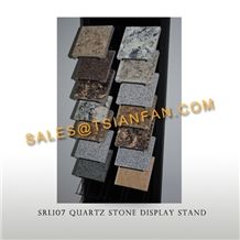 Srl107 Stone Ceramic Marble Quartz Display Stand Rack