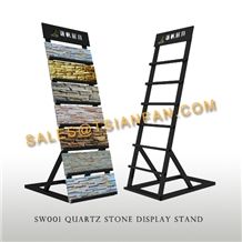 Sw001 Stone Ceramic Marble Quartz Display Stand Rack