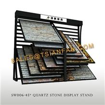 Sw006 Stone Ceramic Marble Quartz Display Stand Rack