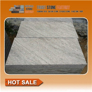 Grey Quartzite Stone Flooring Tiles, White Quartzite Paver Stone Tiles,Grey Quartzite Flooring Tiles
