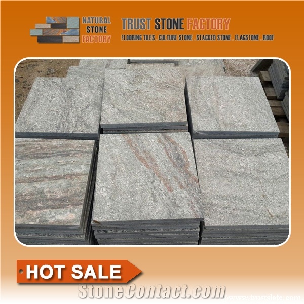 Himalaya Quartzite Stone Veneer, Himalaya Quartzite Stone Cladding, Grey Slate Veneer Stone, Desert Quartzite Stone Veneer Panels