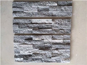 G302 Granite Culture Stone, Build Wall Tiles, Split Surface Nero Santiago Granite