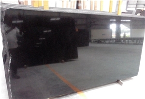 Absolute Black Granite Slabs, China Black Granite