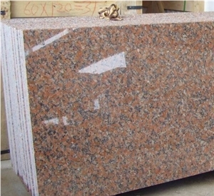 G562 Granite Slabs & Tiles, China Red Granite