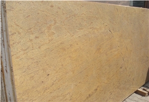 India Kashmir Gold Granite Slabs & Tiles, India Yellow Granite