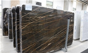 Port Laurent Marble Slab, China Black Marble