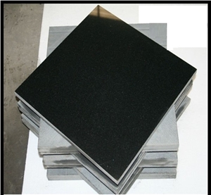 Shanxi Black Granite Slabs & Tiles, China Black Granite