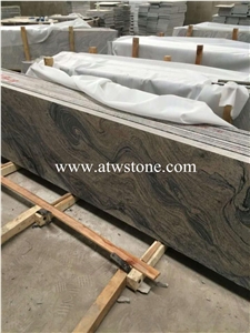 China Juparana Granite Slabs, China Grey Granite