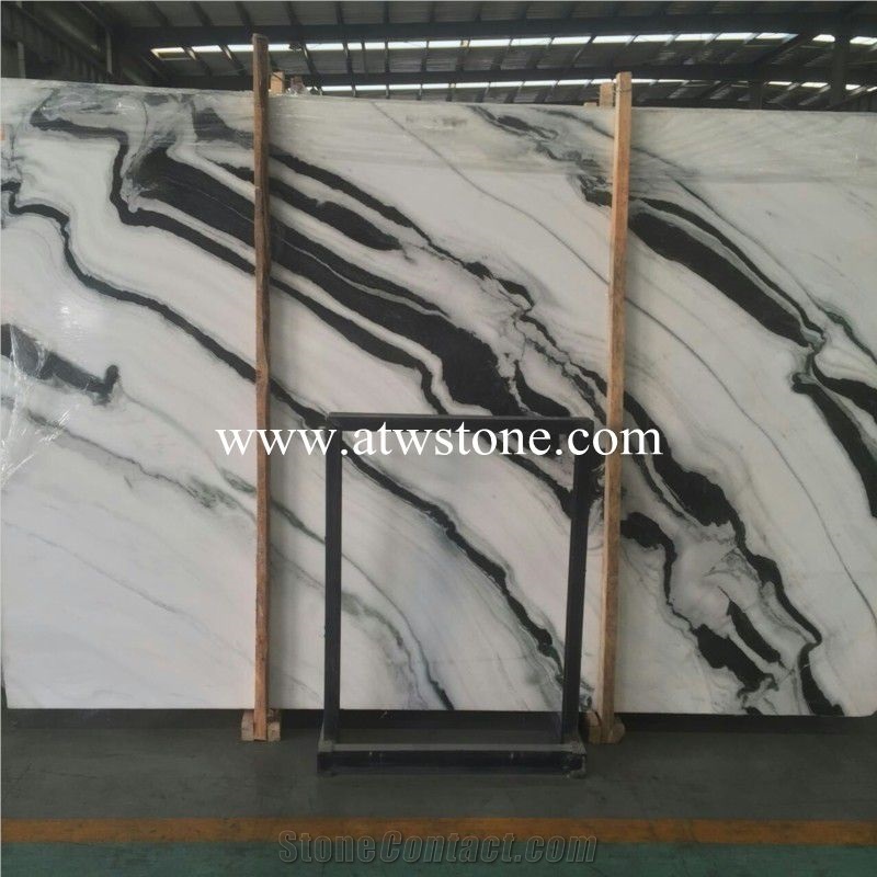 China Panda White Marble Slabs & Tiles, Wall/Floor Covering Tiles