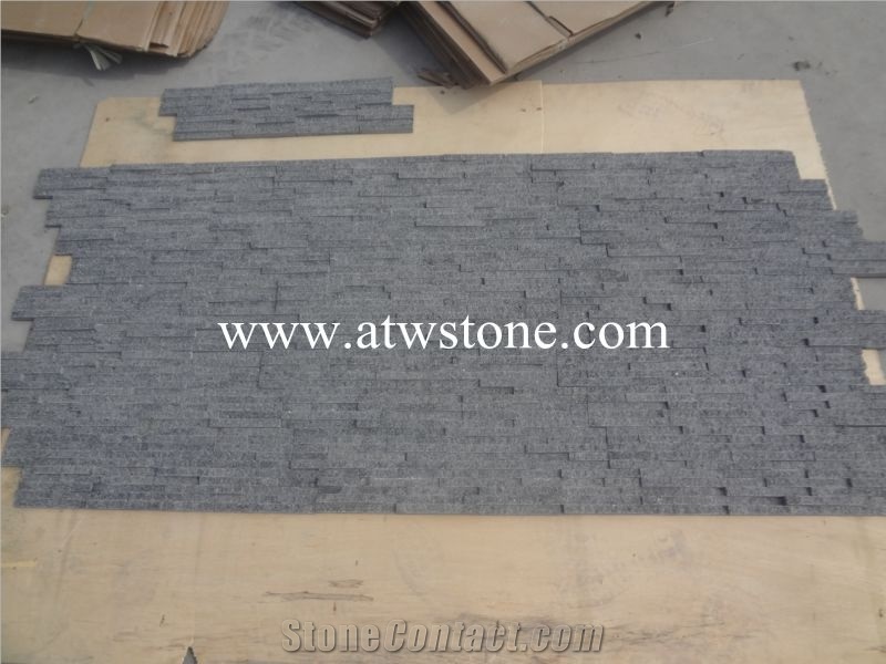 G654 Dark Grey Granite Cultured Stone, G654 Cultured Stone