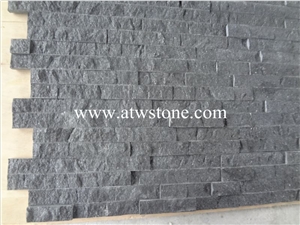G684 Cultured Stone, Black Basalt Cultured Stone