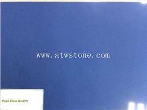 Pure Blue Quartz Stone Slabs