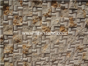 Sunny Beige Marble Cultured Stone Wall Panel