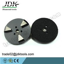 Jdk 3" Velcro Backing Concrete Grinding Disc/Plate