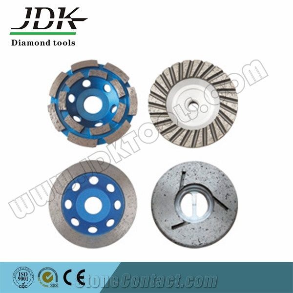 Jdk High Quality Diamond Grinding Turbo Cup Wheel