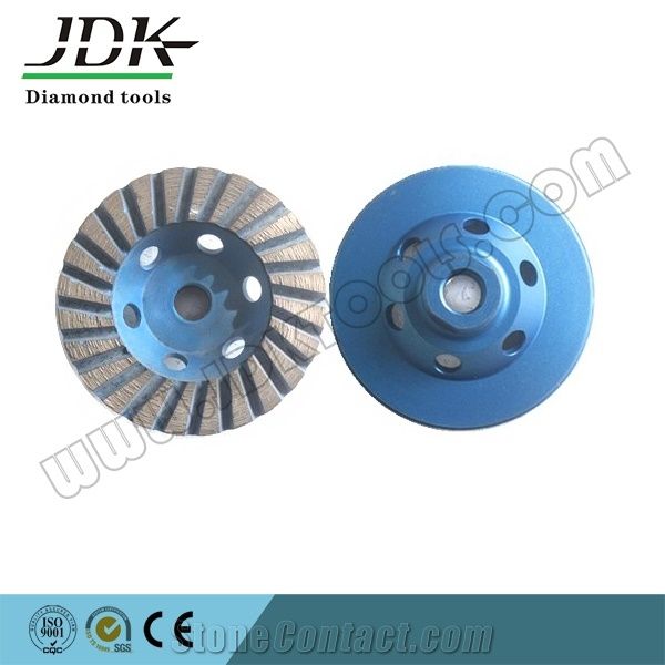 Jdk High Quality Diamond Grinding Turbo Cup Wheel