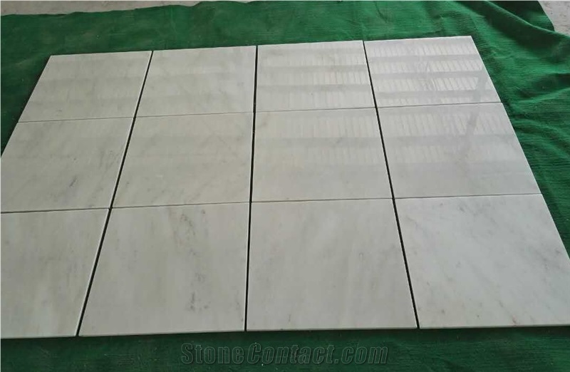 China Danby White Marble Cheap Marble Tile