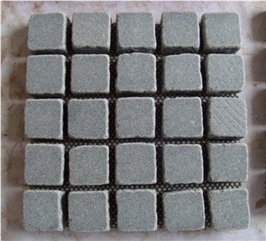 Chinese Granite G654 Dark Grey Cube Stone