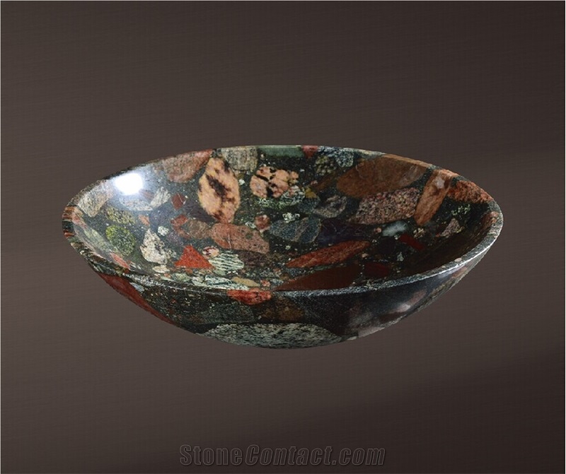 Colorful Round/Rectangle/Oval Wash Bowl,Bathroom Sink