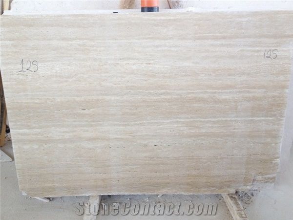 Factory Supply White Travertine Stone Flooring Marble Tile Factory Supply White Travertine Stone