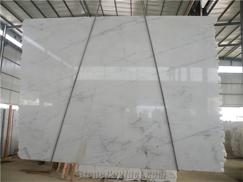 High Quality Natural Stone Slab Oriental White Marble Tile, China White Marble