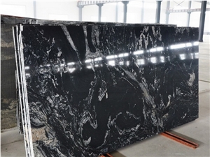 Hot Cheap Fantacy Black Granite Tiles Price Philippines
