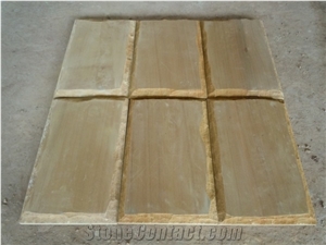 Hot Sell Outdoor Stone Wall Tile Indian Sandstone,Golden Sand Stone