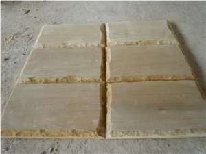 Hot Sell Outdoor Stone Wall Tile Indian Sandstone,Golden Sand Stone
